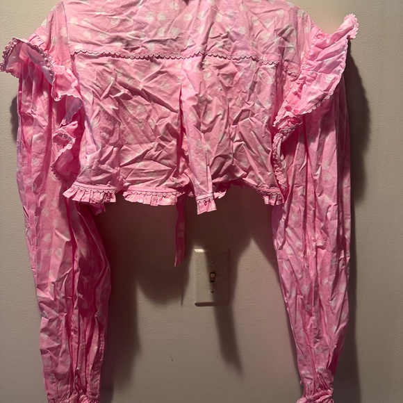 NWT Selkie Two Hearts High Court Party Dress 4x - Picture 7 of 15